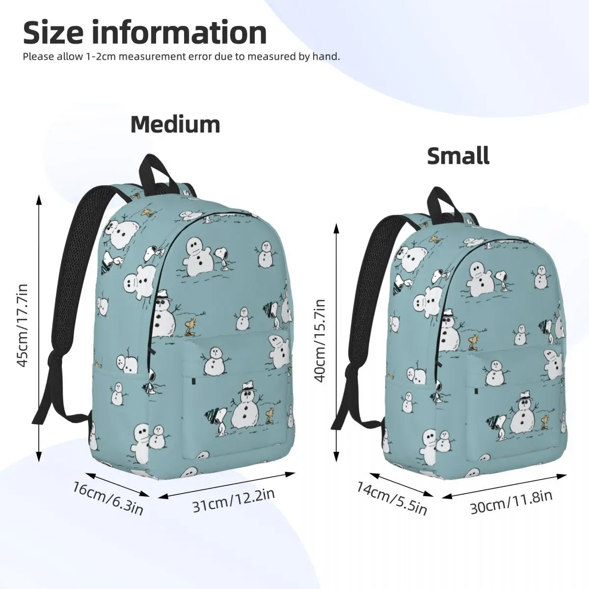 SnoAmendments-Sac à Dos en Toile pour Garçon et Fille, Cartable pour Élève de la Maternelle et du Primaire, Cadeau pour Enfant