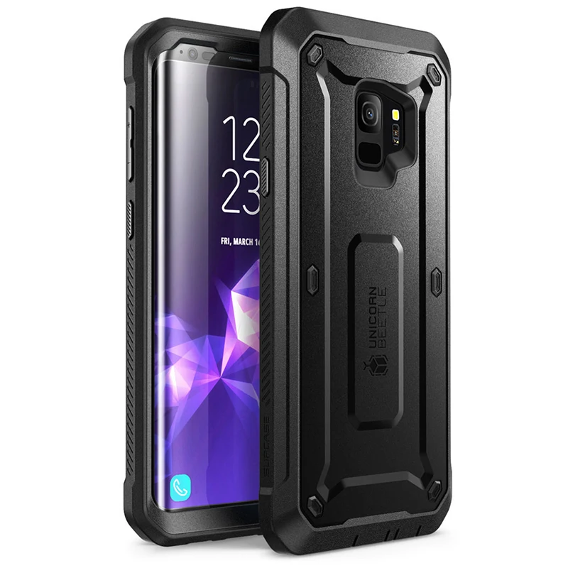 

For Samsung Galaxy S9 Case (2018 Release ) SUPCASE UB Pro Full-Body Rugged Holster Cover Case with Built-in Screen Protector