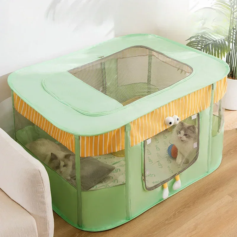 new spring and summer cat special big-eyed cute pet cat delivery room production tent to be delivered cat kennel kennel