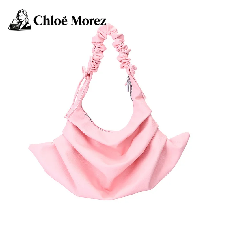 

Large Capacity Bag, Fashionable Pleated Shoulder Bag, Women's Trendy and Versatile Crossbody Armpit Bag Women Bag