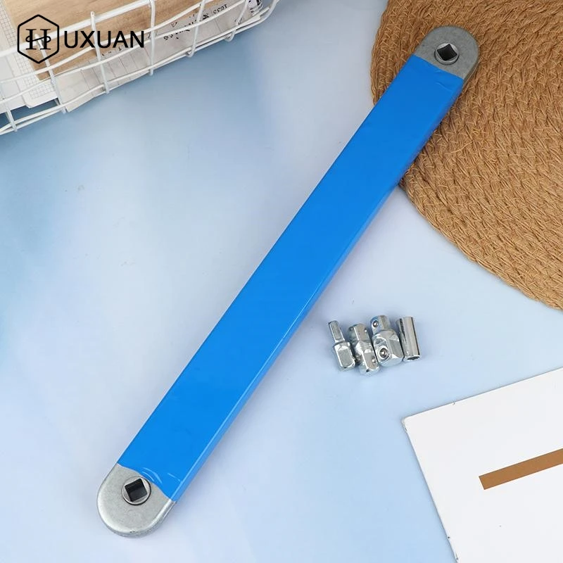 【W】Multi-functional Extension Ratchet Wrench Set Universal Adjustable Extension Wrench For Tight Space Heavy-duty Repairs