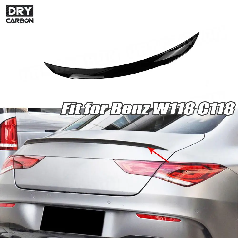 

Gloss Black Rear Boot Lip Spoiler For Benz W118 C118 CLA35 CLA180 CLA200 CLA250 CLA45 AMG Line 2019 2020 2021 2022 2023 Bodykits