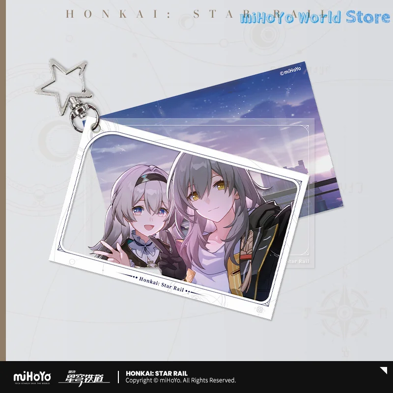 MiHoYo Official Original Honkai Star Rail Midsummer Firefly Appointment Series Acrylic Group Photo Card Doujin Birthday Gifts