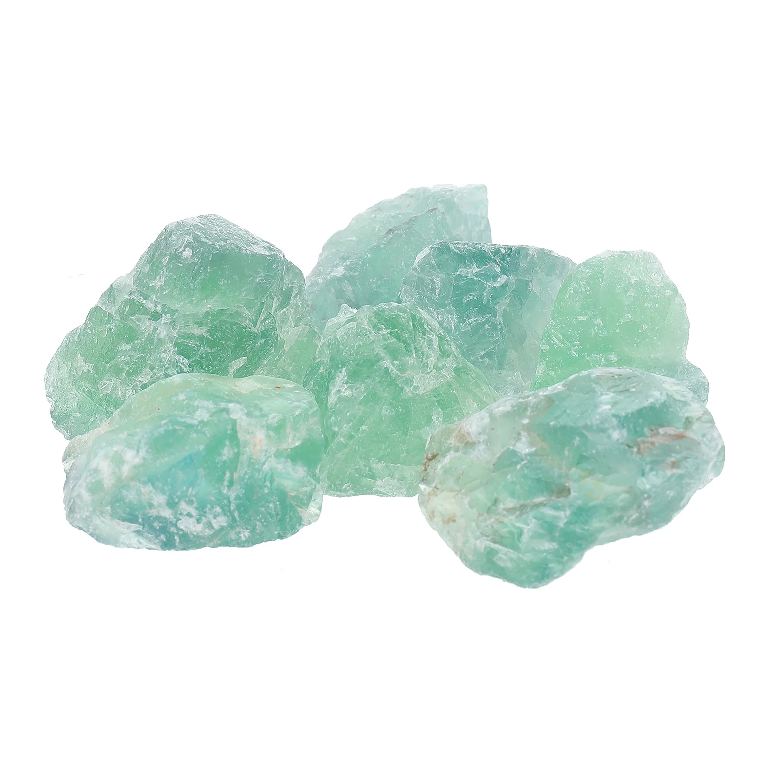 

Green Fluorite Rough Ornaments Aquarium Decorations Decorative Stone Home Crystal Fish Tank