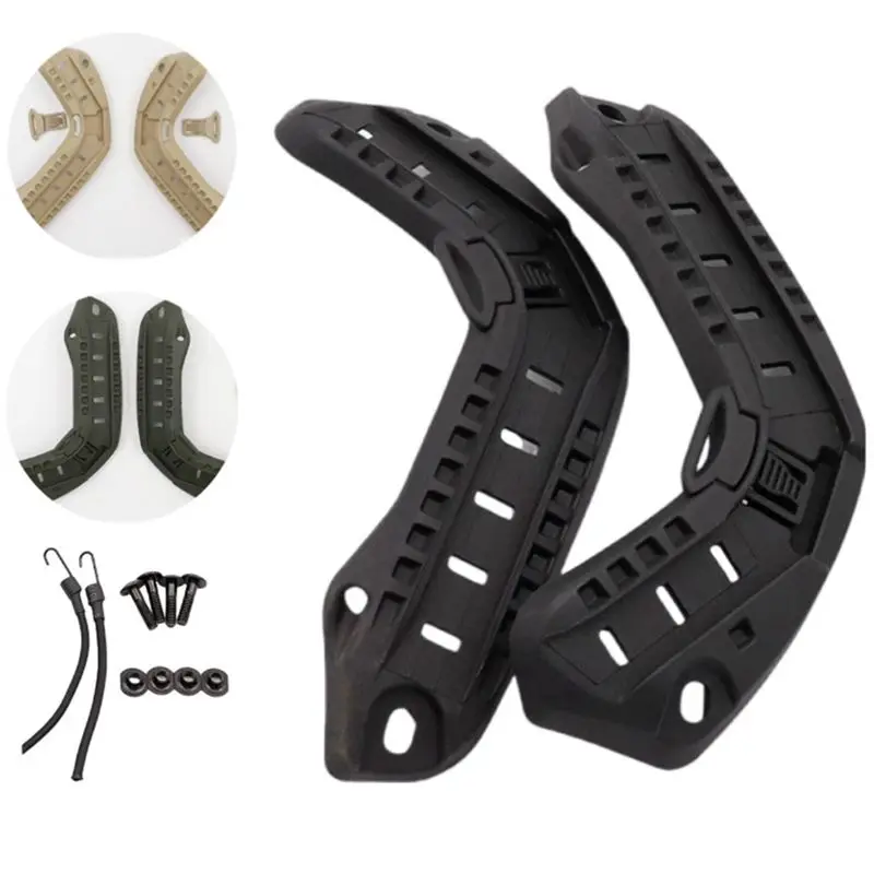 [LXYA68Z!] For FAST Helmet Rail Accessories Multifunctional DIY For CS Protective Gear Arc Portable Helmet Rail Spare Parts A1