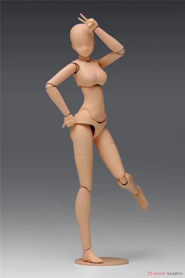 original Wave 1/12 Attractive Element Body Female Body Light Brown Sr025 Assembly Model ornament desktop doy toy gift