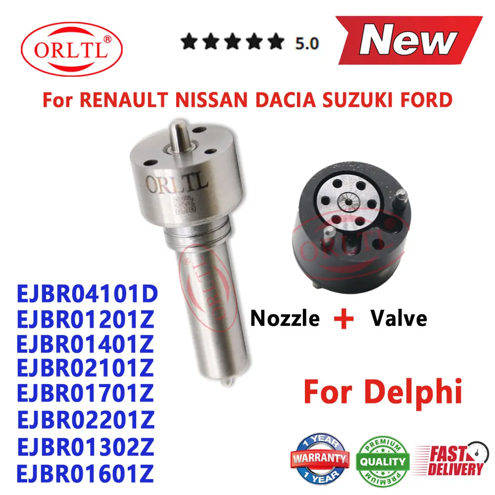 Nozzle Valve Repair Kits For Delphi Injector EJBR01701Z EJBR02101Z EJBR01401Z EJBR01201Z EJBR04101D EJBR01302Z EJBR01601Z 2201Z