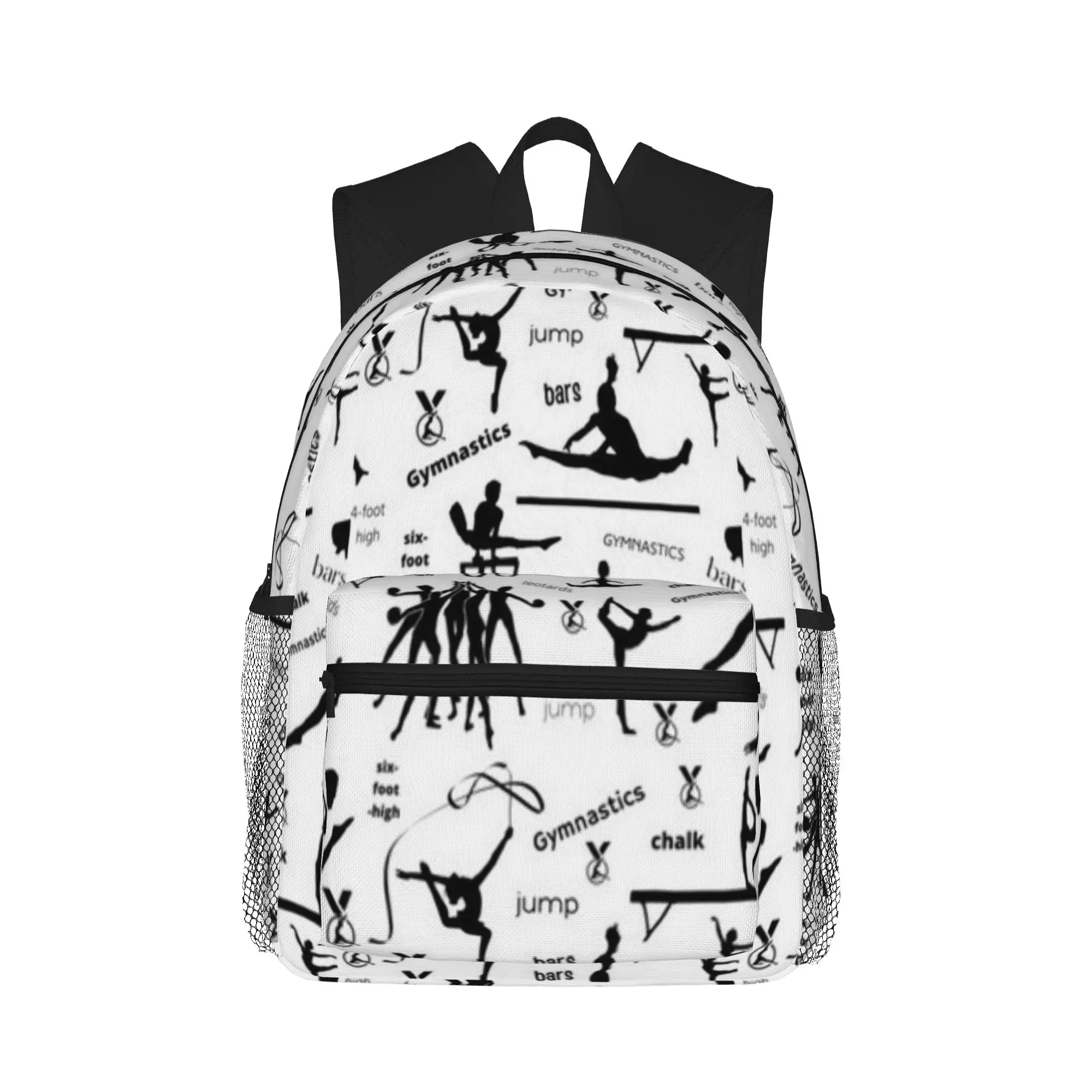 

Gymnastics Print Casual Backpack for Students and Adults Bags