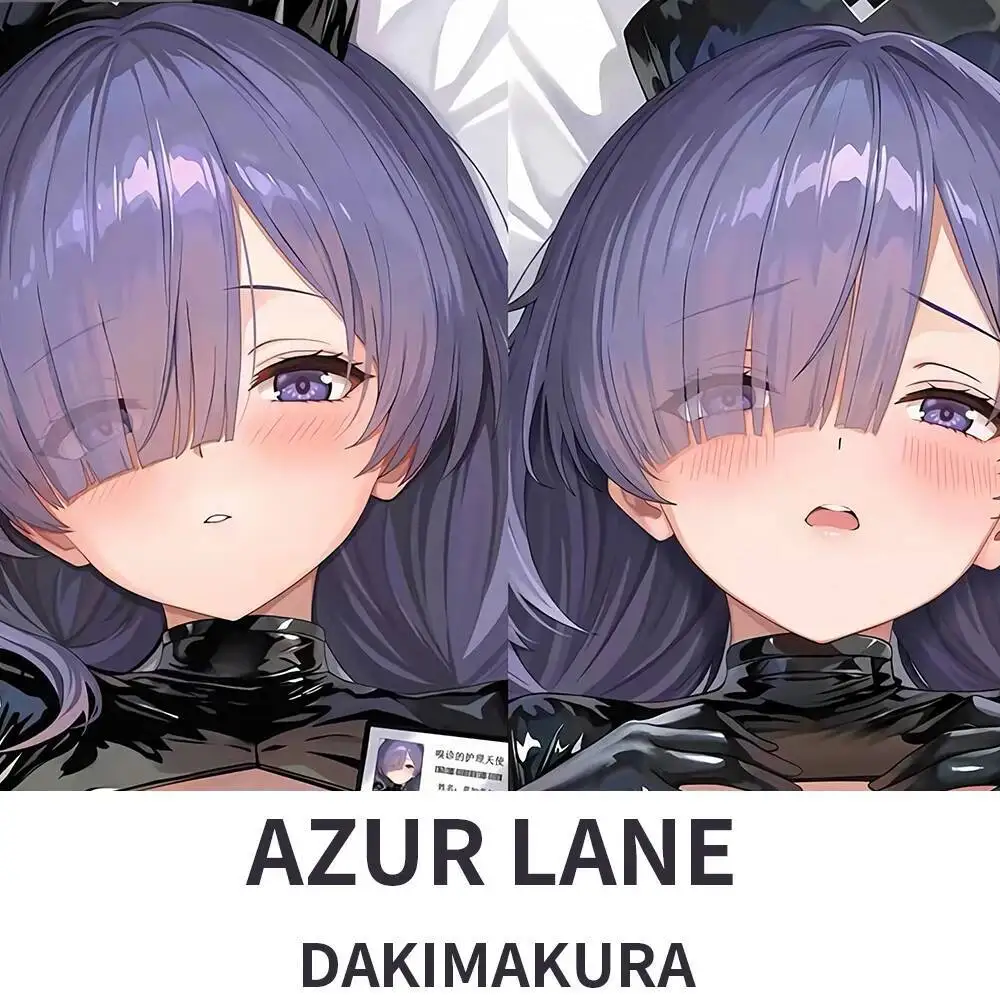 Azur Lane Mogador Dakimakura 2WAY Hing Body Case Anime Pillow Cushion Cover