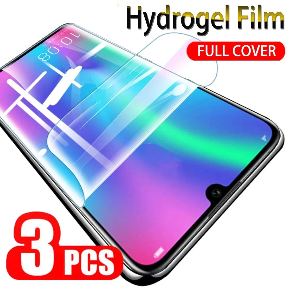 3PCS High Quality Hydrogel Film for Infinix Note 7 8i 10 11 Pro Hot 8 9 10T 11S 12i Play Screen Protector Film Not glass