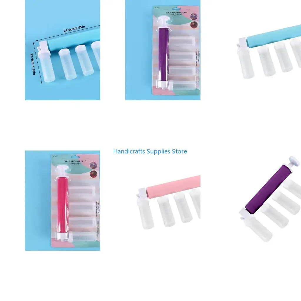 R1WA Child Safe Manual Frosts Applicators For Family Kitchen Use Easy To Disassemble And Cleaning After Baking