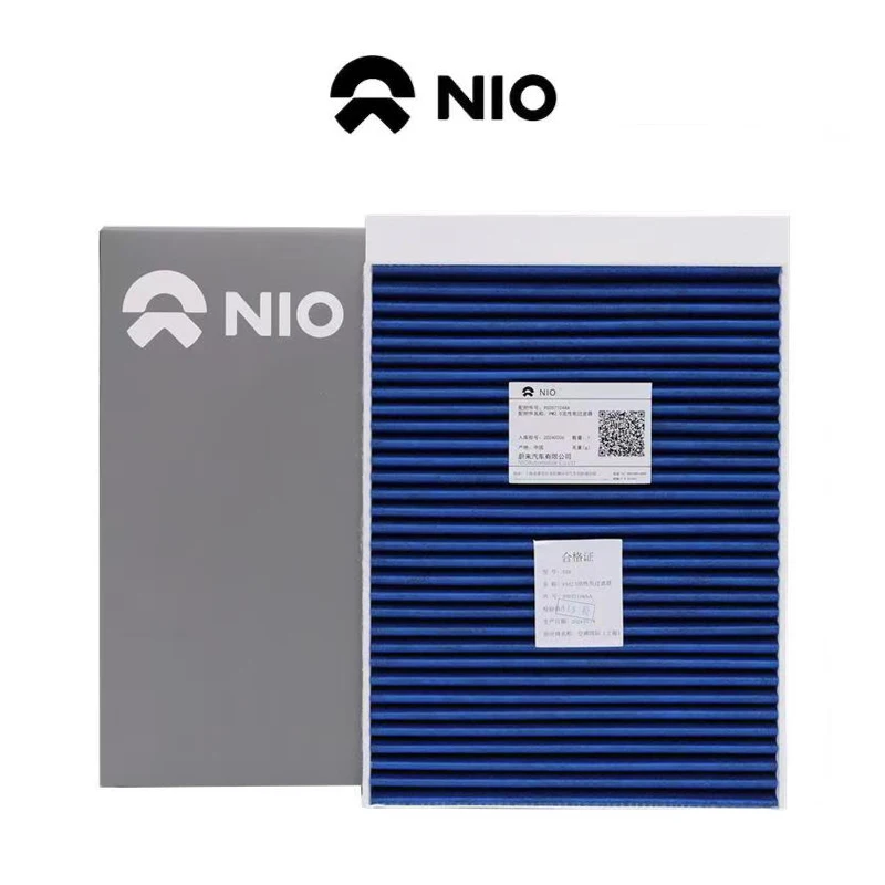 Automotive air conditioning filter used for NIO ES6/ES7/ES8/EC6/EC7/ET5/ET7,Efficient air purification,activated carbon