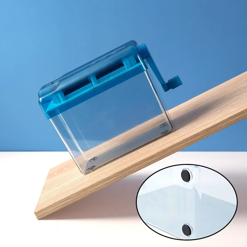 One Piece Office Manual Shredder Household Small Mini Paper Shredder Tool Hand Cranked A6 File Shredder