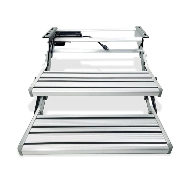 

Двухслойная электрическая складная ступенька для автодома 12В, телескопическая ступенька для прицепа-фургона