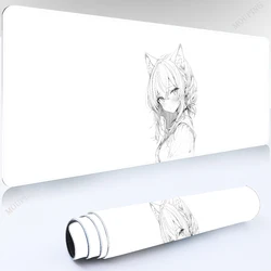 Mouse Pad Laptop Office Gaming Pad on The Table Setup Gamer Accessories Anime Mouse Mats Table Mat Mouse Carpet Rug Keyboard Rug