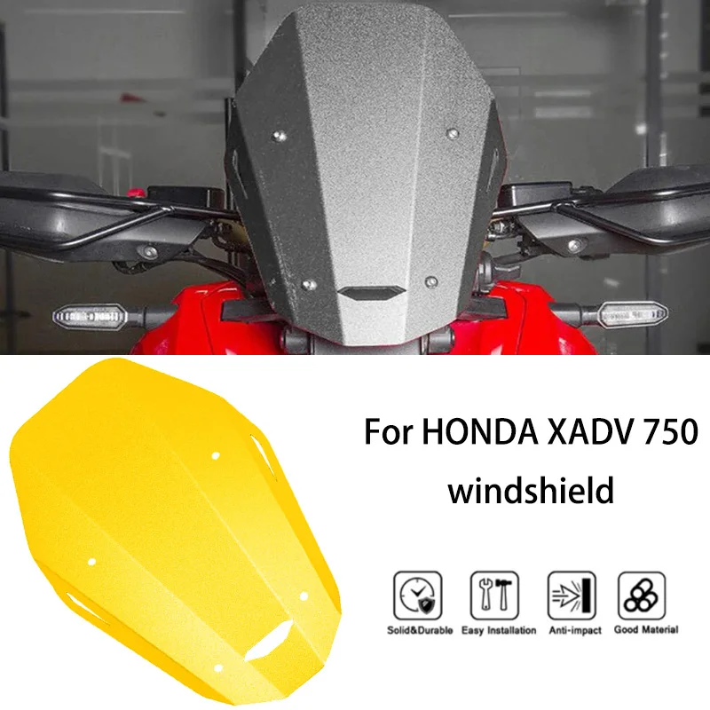 MTKRACING For HONDA XADV 750 2017-2020 Motorcycle Accessories Windshield Wind Deflector Viser VIsor WindScreen