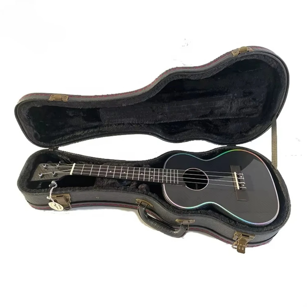 القيثارة الفاخرة المصنوعة من ألياف الكربون الجافة الحقيقية لمجموعة الفن هدية لمحبي القيثارة