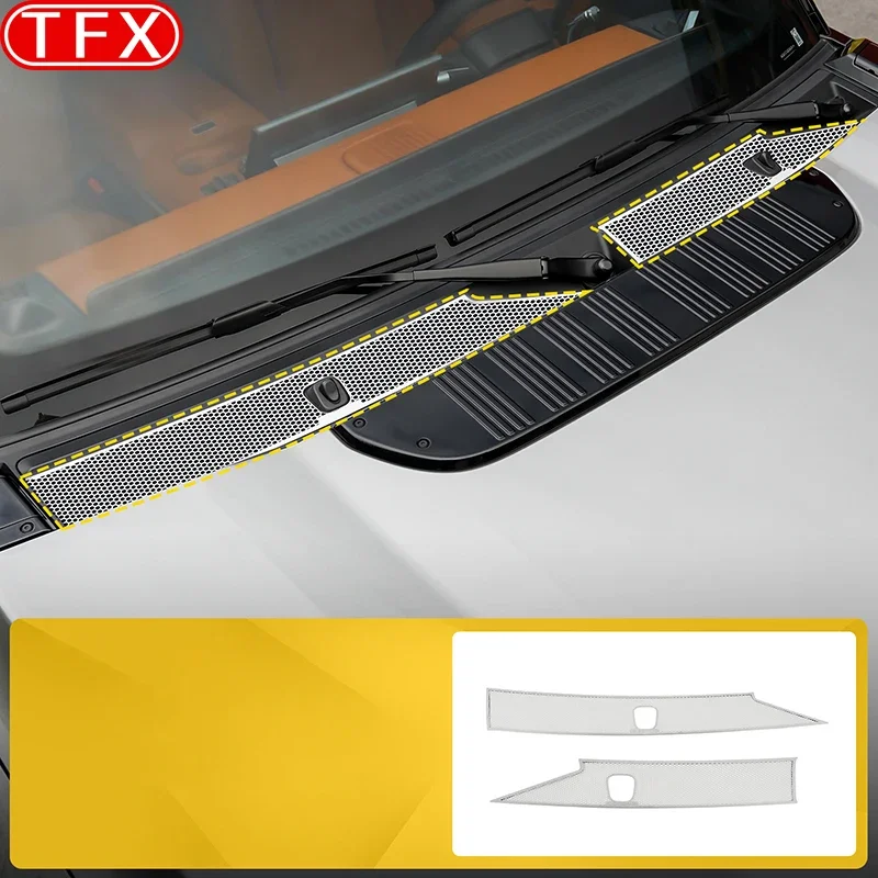 For Jetour G700 2025 2026 Car Air Intake Cover Engine Compartment Anti Blocking Cover Dust-proof Filter Screen Accessories