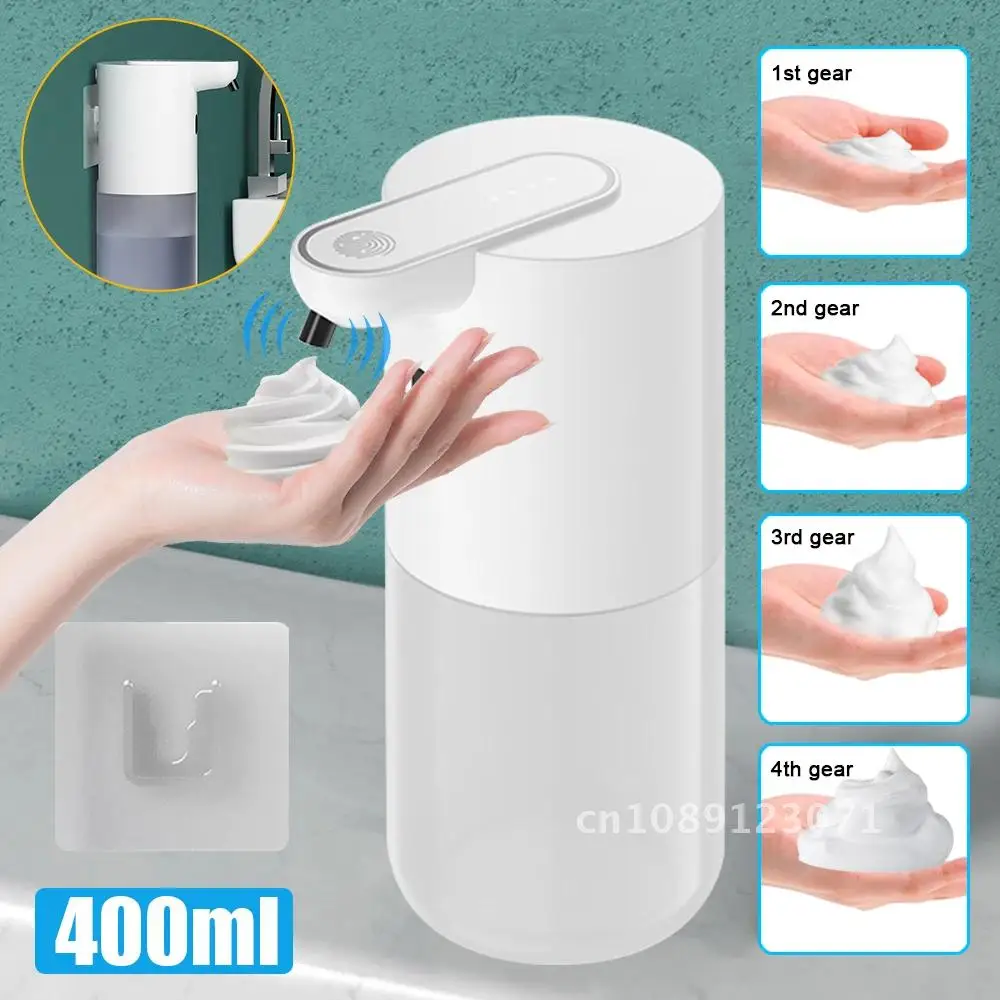 

Touchless Automatic Soap Dispenser Sensor Foam Type-C Charging High Capacity Smart Liquid Soap Dispenser with Adjustable Switch