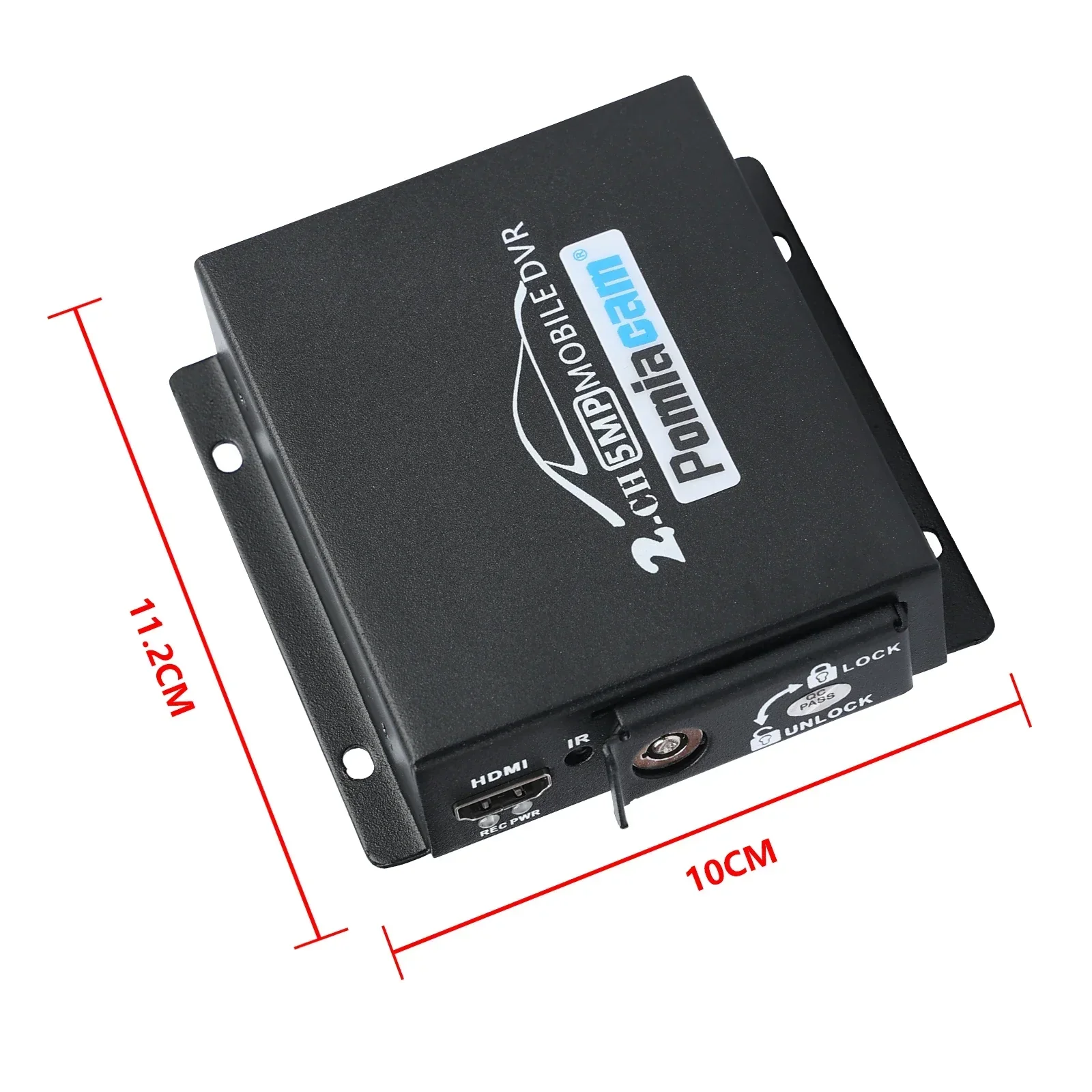 Mini DVR AHD avec télécommande, enregistrement vidéo mobile, DVR 2 canaux, usine directe, lot, voiture, camion, véhicule, HDMI, CVBS, AHD