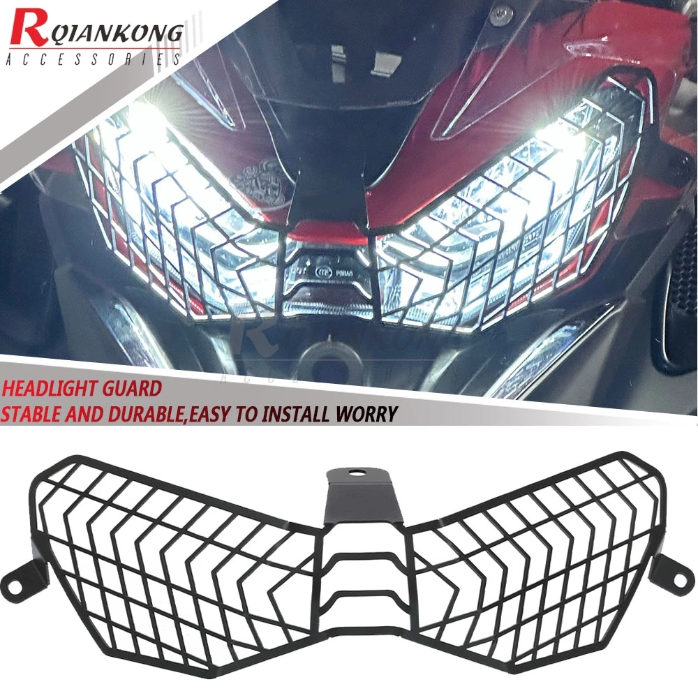 

For QJMOTO SRT750 SRT750X SRT800 SRT800X Headlight Grill Protection SRT 600 800 800SRT 750SRT Head Light Guard Protector Cover