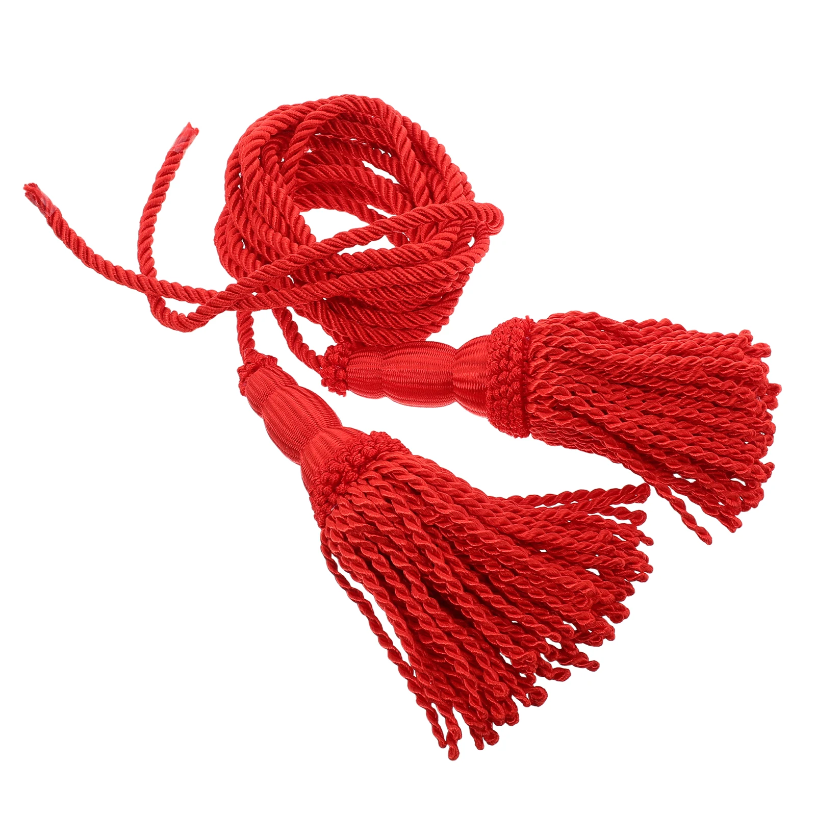 

1 Pair Bugle Bracelet Wind Instrument Tassel Rope Copper Pipe Honor Cord Red Horn Braided Secure Stylish Versatile