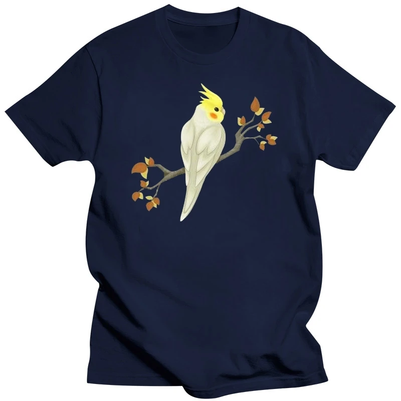 Charming Cockatiel Yellow  Women'S Novelty T-Shirt Free Style Tee Shirt