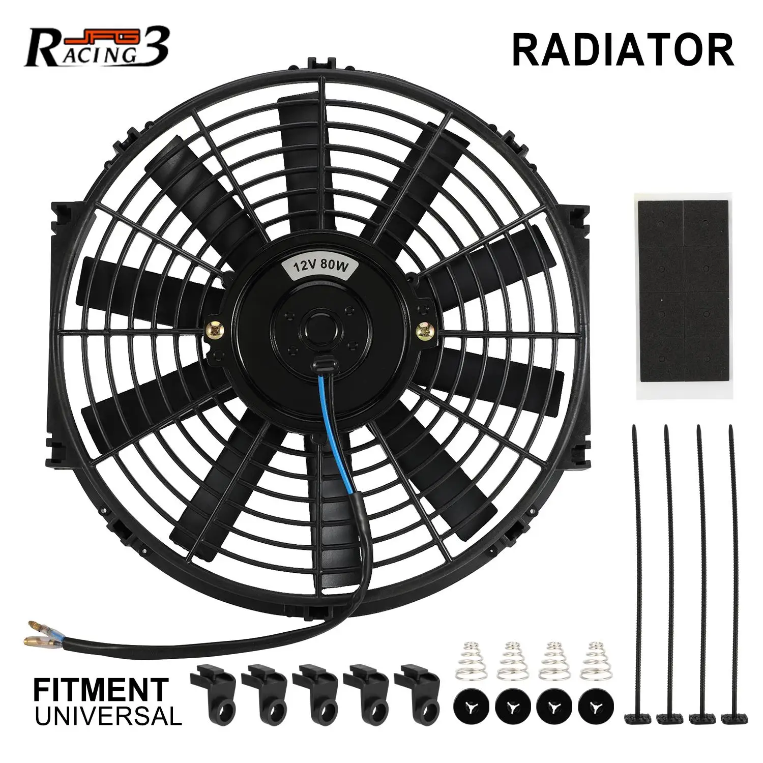 

Motorcycles Accessories Radiator Fan Thermal Engine Cooling 12V Universal Motocross For KTM Honda YAMAHA KAWASAKI Suzuki