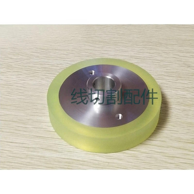 S416 Urethane Tension Roller OD100*ID19*32t 3053703 For SODICK Wire EDM Machine
