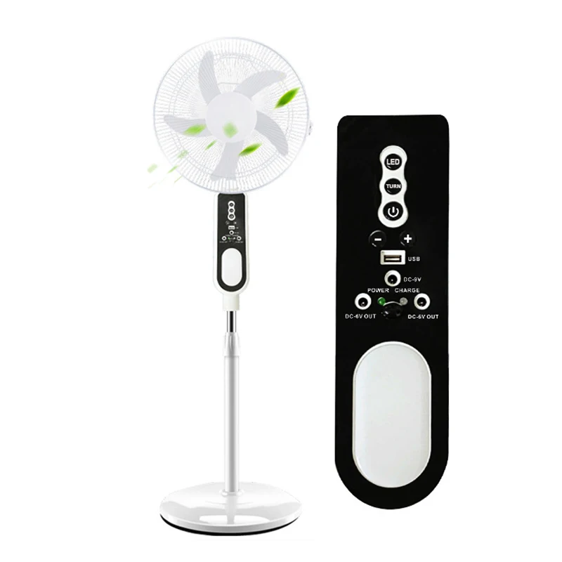 

2025 Factory Direct Sales 16 "18" Solar Fan with Solar Panel Usb Charging Diode