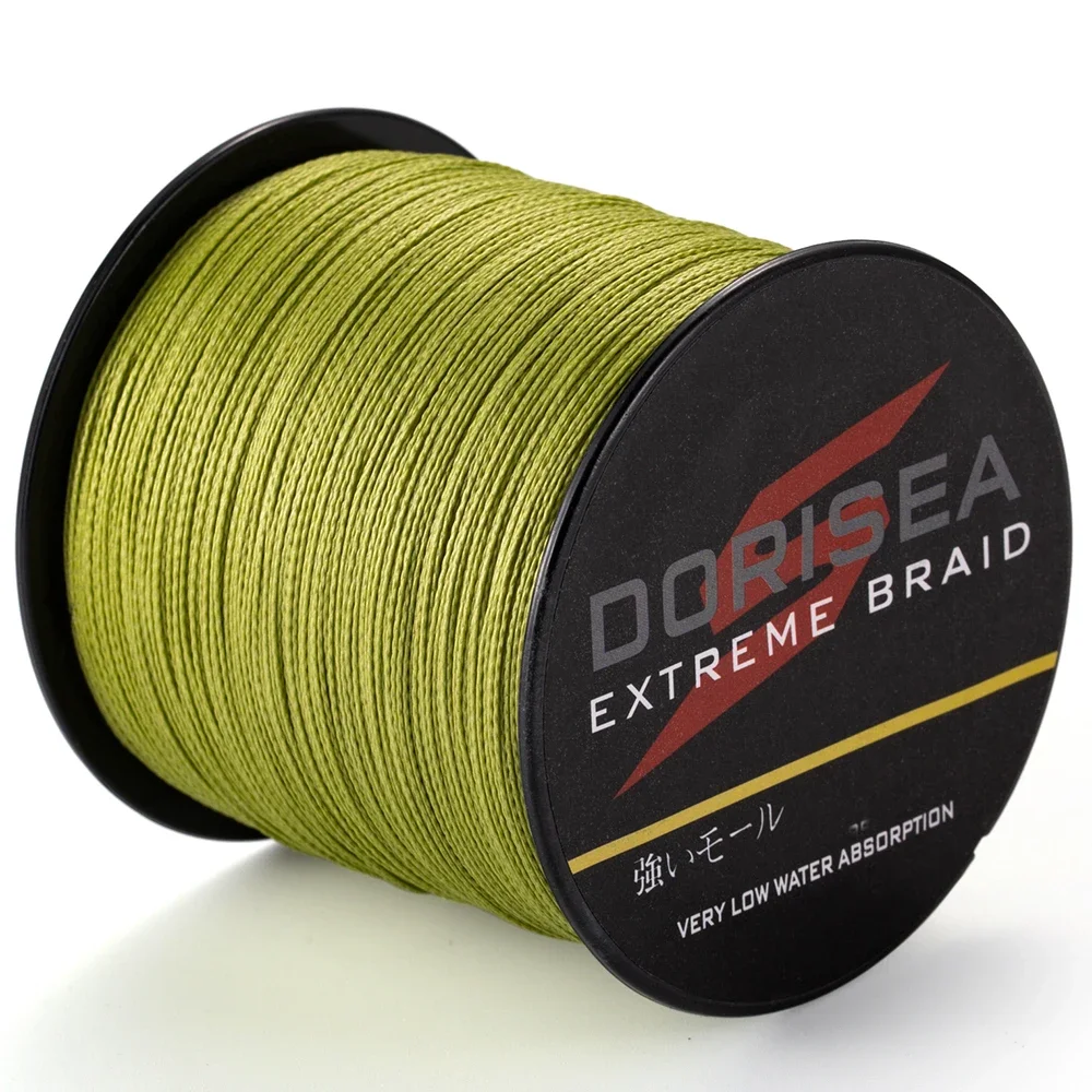 DORISEA X4 300M 6LB-100LB PE Extreme Multifilament Braided Fishing Line Fish Wire Pesca
