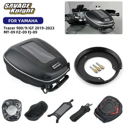 Tracer 900 9 GT + Tanklock Adapter Luggage Tank Bag For Yamaha MT-09 SP MT09 Tracer 9GT 900GT 9/900/GT FZ-09 FJ-09 2014-2024