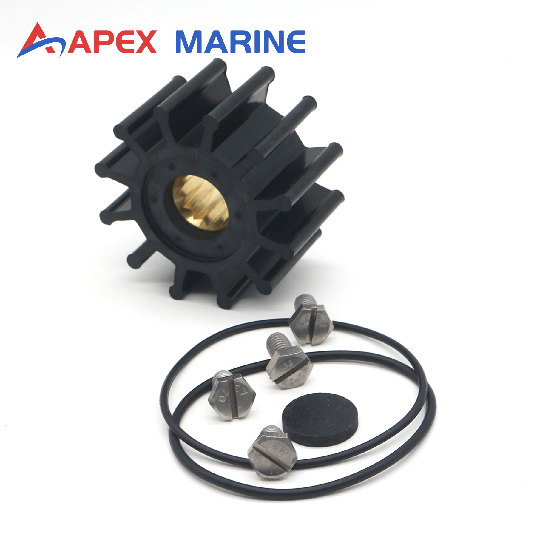 

21951348 Sea Water Pump Impeller Service Kit for Volvo Penta Marine Engine Replace OEM Parts 21213660 21213650 3858256 875811