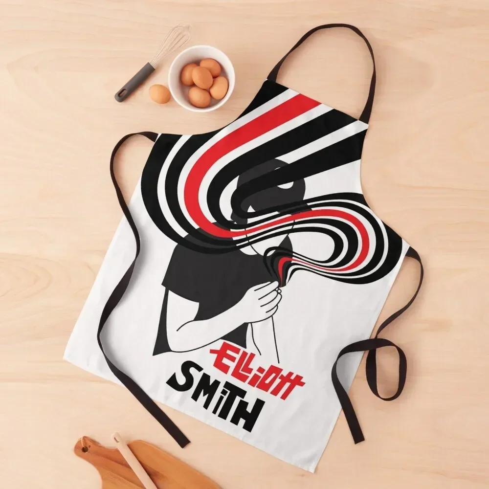 Elliott Smith Either/8 Apron For Kitchen household woman New year's Apron