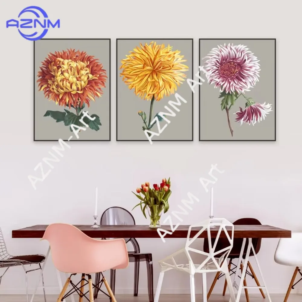 1/3pcs Canvas Art Nordic Posters for Home Decor Perfect for Living Room Kitchen Walls