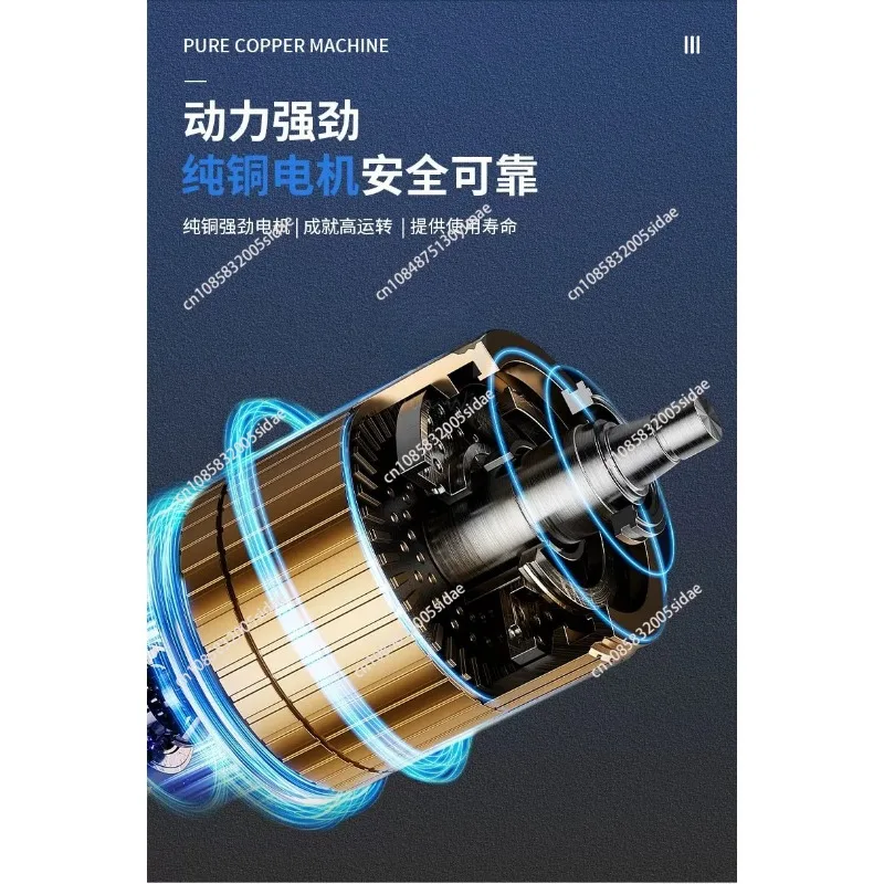 Jewelry cloth wheel polishing machine DM-8 desktop grinding adjustable speed variable frequency vacuum cleaning cloth wheel