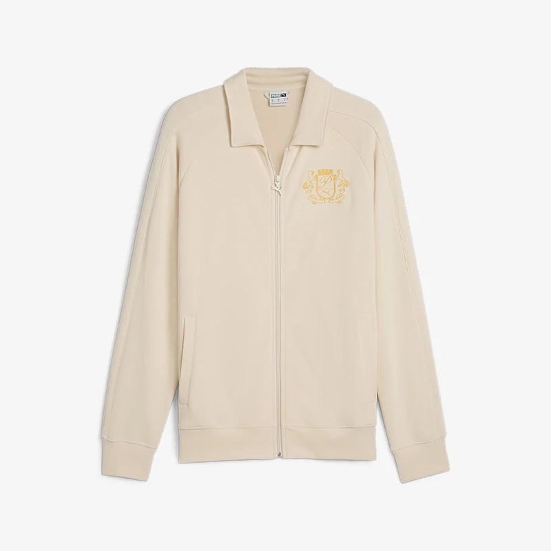 

Puma Originals Winter New Season Men's and Women's Sports Casual Fashion Embroidered Knit Jacket 630968-87