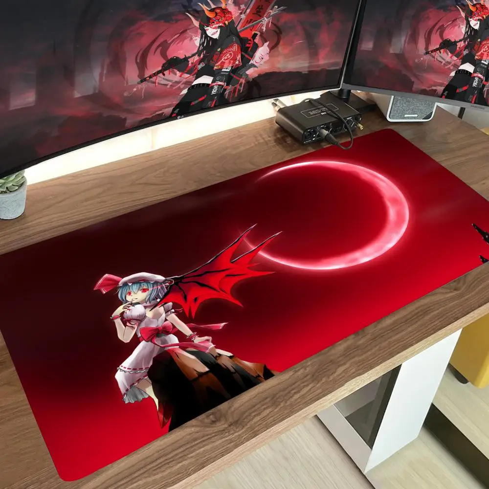 T-TOUHOUES Mouse Pad Keyboard Mat Desk Pad Custom Mouse pad 900x400 Mouse Japan Anime Gaming Large Gaming Mouse Pad Pad Non-Slip