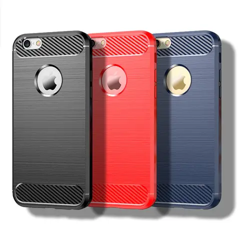 For iPhone 6 Case For Apple iPhone 6S 6 Cover 4.7 inch Shockproof Soft Silicone Protective Bumper For iPhone 6 6s Fundas