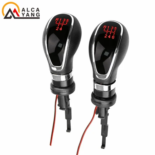 Imagen 2 del producto Perilla de palanca de cambios LED para coche, palanca de mango de cabeza Manual de 5/6 velocidades, repuesto para Vauxhall Opel Buick Excelle GT/XT Astra 55565904