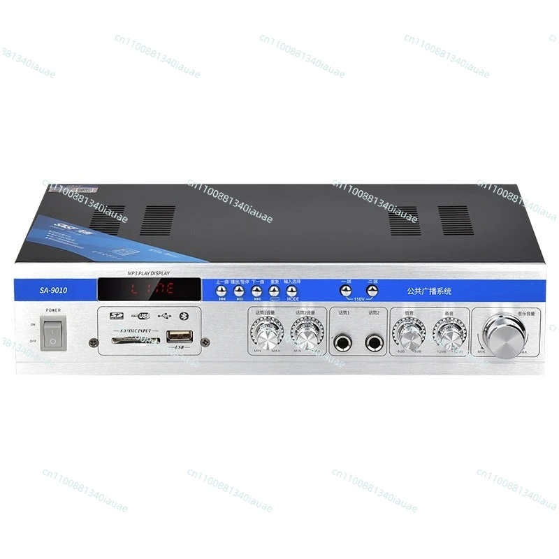 

Усилитель мощности SA-9010 с постоянным напряжением и сопротивлением для потолочных Bluetooth-колонок, усилитель для потолочных динамиков