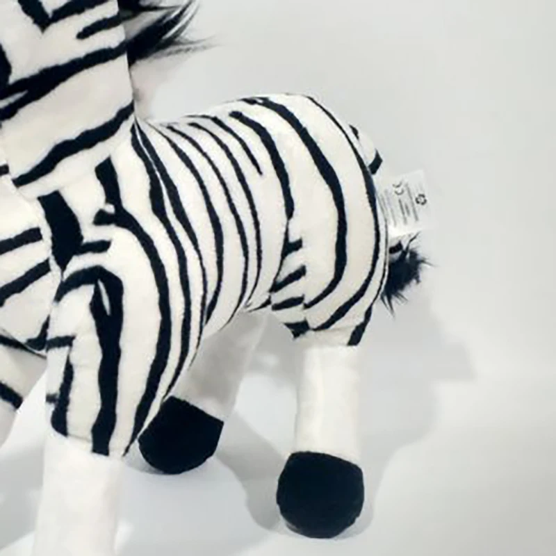 Disney roi Lion de la Jungle zèbre poupée dessin animé en peluche jouet mignon zèbre Thurston Sukari poupée cadeau d'anniversaire