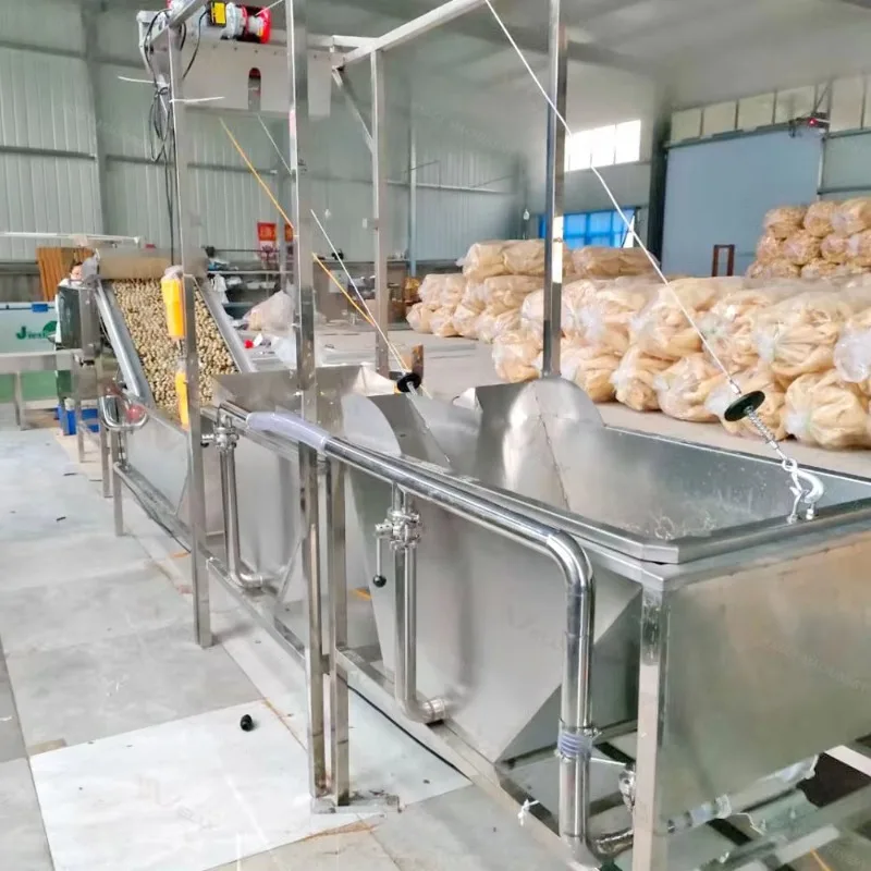 Factory Sale Boiled Quail Egg Cracking Shell Breaking Peeling Sorting Machine Quail Egg Cooking Cracking Line