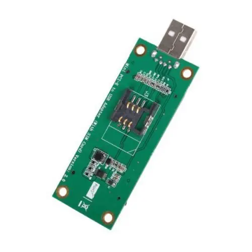 Cablecc CYDZ PCI-E tarjeta adaptadora inalámbrica WWAN a USB con ranura para tarjeta SIM, módulo de herramientas de prueba