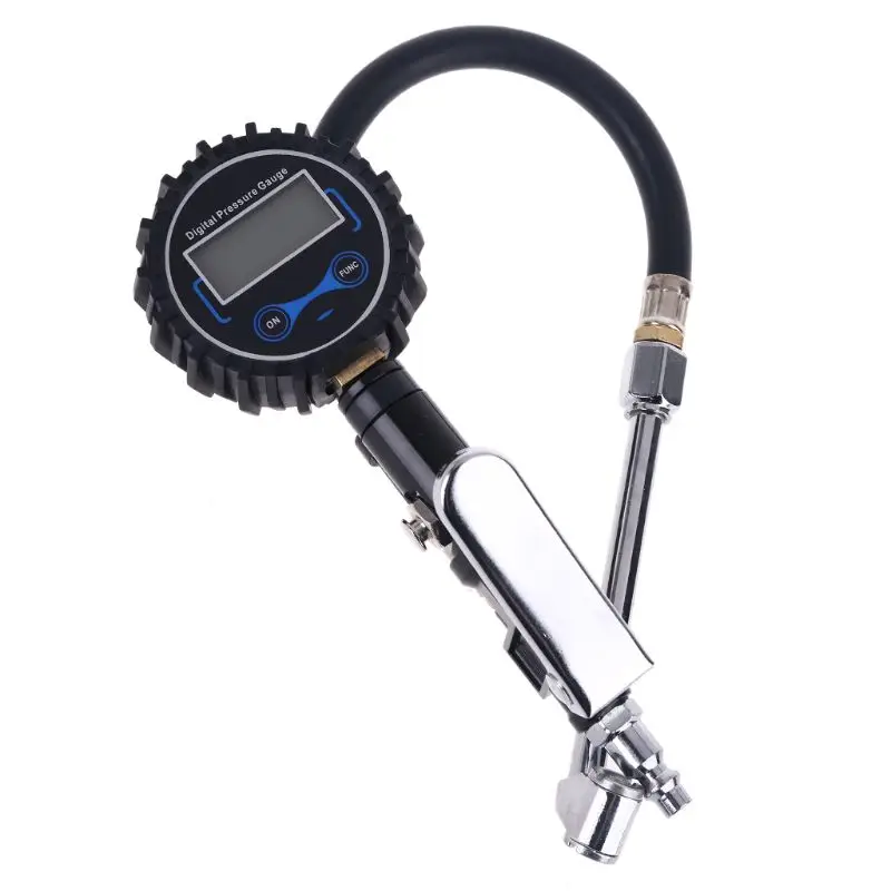 Practical Tire Inflator Pressure Gauge 1/4