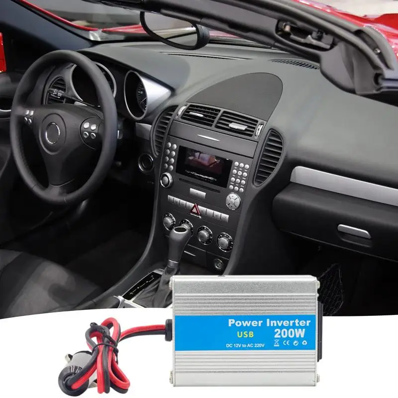 

For Refer To Description Car Adapter For Plug Outlet Electric Car Charger Inverter Car Charger For Laptop USB Fast Charging