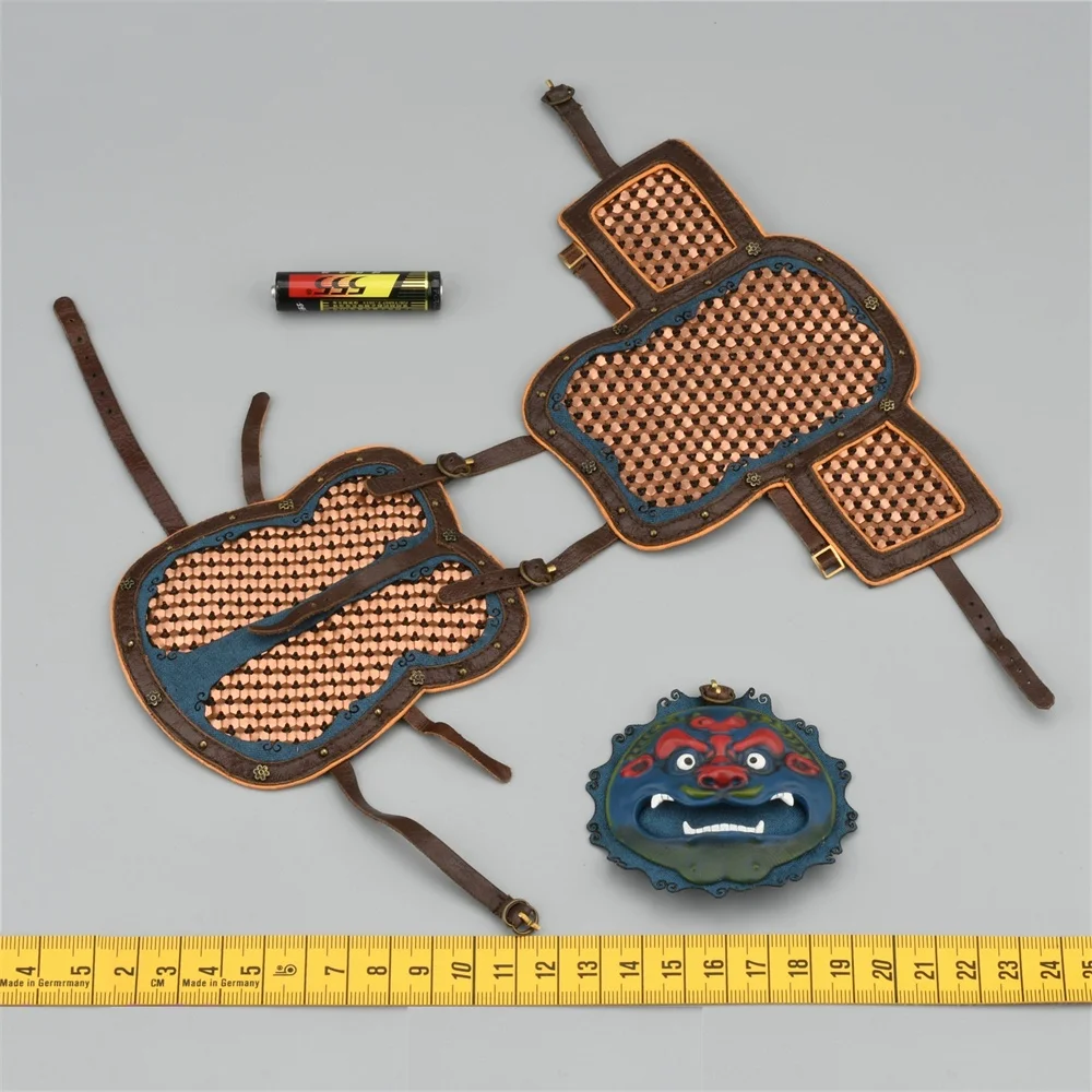 1/6 KLG-R032 القديمة خمر سلالة مينغ الشهيرة المحارب الجندي شو دا المعادن الصدر درع الساق المعصم درع حزام خصر اكسسوارات DIY بها بنفسك #2