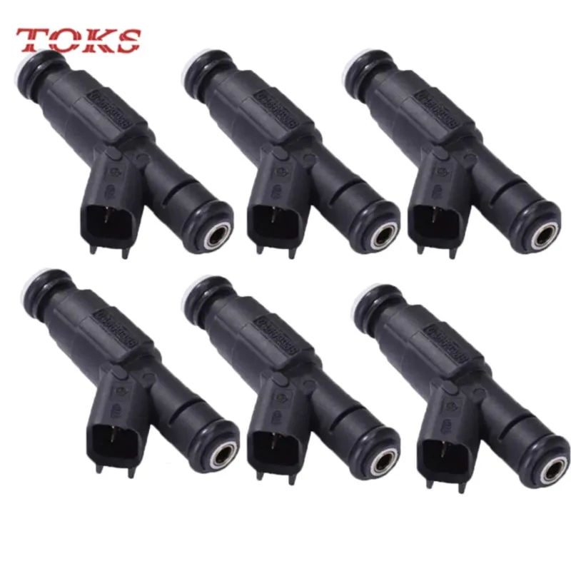

6PCS/LOT NEW 04854181 0280155784 Fuel Injectors Nozzle For Jeep- Grand Cherokee Wrangler 4.0L 1999 2000 2001 2002 2003 2004