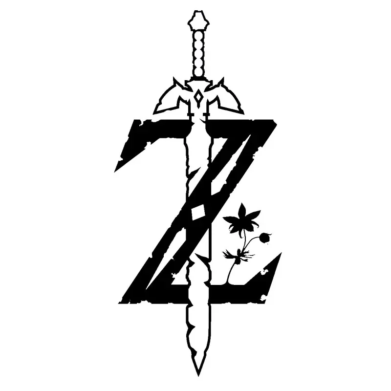 Car Sticker Video Games Zelda Breath of The Wild Domineering Car-styling To Cover Scratches Sunscreen Waterproof PVC.20CM*9CM