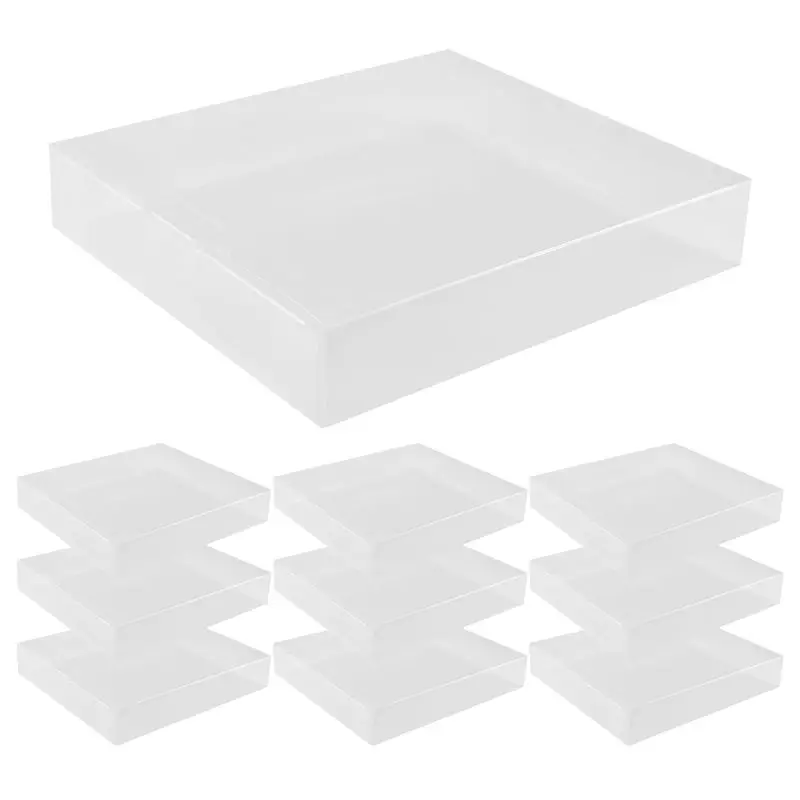 

ABMF-Clear CD Display Box Single Music CD Card Storage Protective Case Album Dust Cover